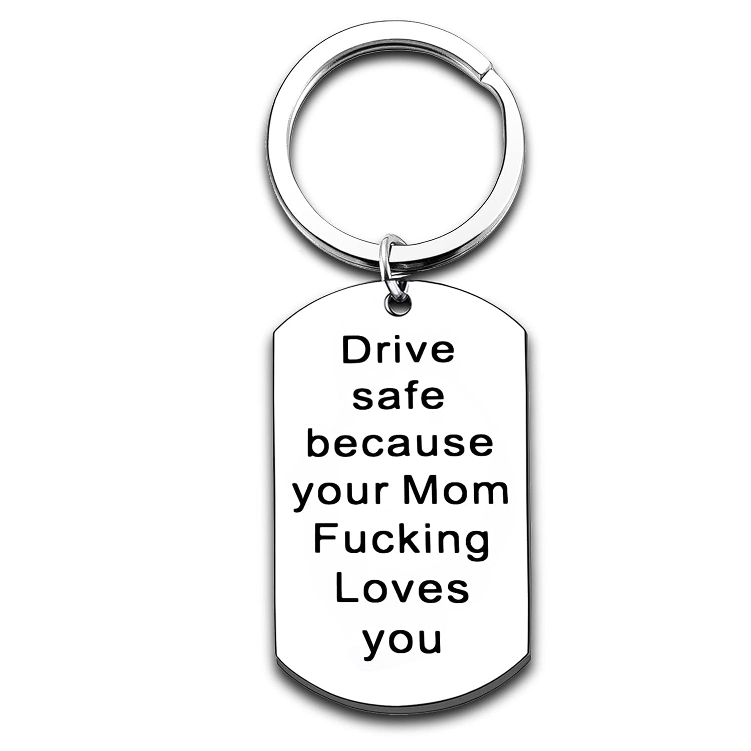 Nimteve Drivers Gifts Drive Safe Keychain Gifts For Son Daughter From Mom Keyring New Driver Gifts Jewellery (Drive Safe)