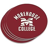 Morehouse College Maroon Tigers Logo Novelty Coaster Set