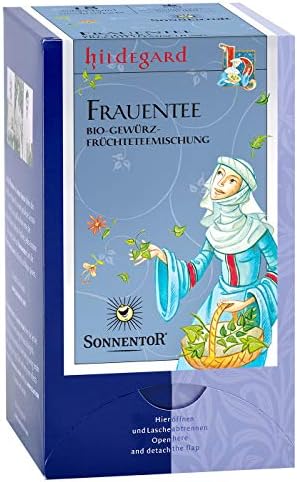 ゾネントア SONNENTOR ハーブティー オーガニック ティーバッグ ノンカフェイン ブレンド ヒルデガルト 女性のためのお茶
