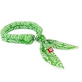 Cooling Scarf Chilling Sports Scarf/Headband/Neck Wrap w/ Crystal Polymer Cooling Technology -  [Green]