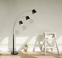 Merax Arc Floor Lamp with Shade and Heavy-duty Base Floor Reading Lamp (Floor Lamp)