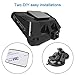 ITRUE X9D WiFi Dash Cam Rotatable Inner and Front Cameras Dual Full HD 1080P, Stealth Design,170°Wide Angle Superior Night Mode, G-Sensor & WDR, for Uber Lyft Rideshare Drivers,32G Card Included