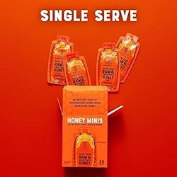 Nate's Honey Minis - Single-Serve 100% Pure, Raw