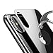 Bovon 9H Hardness 3D Full Coverage Scratch Proof Cover Case Replacement Tempered Glass Screen Protector Back film for Apple iPhone X/10 - Black