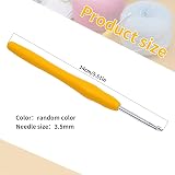 SUVSOON 3.5mm Ergonomic Soft Handle Crochet Hook for Arthritic Hands view 2
