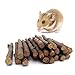MAIYUAN 100g(3.5oz) Apple Sticks Pet Snacks Chew Toys for Guinea Pigs Chinchilla Squirrel Rabbits Hamster by (100g)