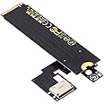 Cablecc PCI-E 3.0 M.2 M-Key to Oculink SFF-8611 SFF-8612 Host Adapter for ThinkBook 14+ External Graphics Card & SSD