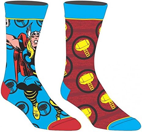 Thor Superhero 2 Pack Men's Crew Socks