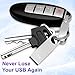 SCORDERS USB Flash Drive (1 TB) High-Speed Data Storage Thumb Stick | Store Movies, Pictures, Documents | PC, Smartphone, Mac Support (Silver)