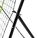 Powerfly Baseball Trainer - Practice Pitchback Net for Pitching Hitting Batting Throwing - 68x48in Youth Multi-Angle Ball Return Rebounder - Softball Pitch Back Training Equipment with Strike Zone