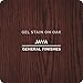 General Finishes Oil Base Gel Stain, 1/2 Pint, Java