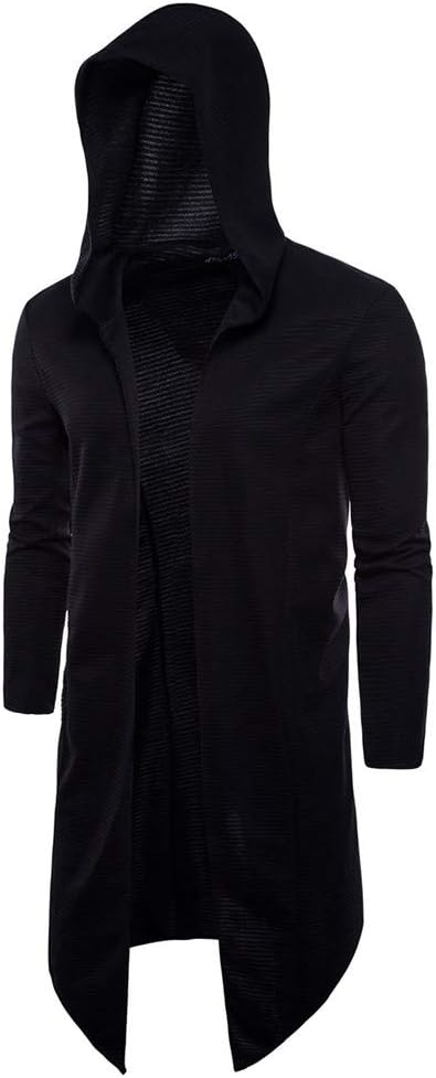 Mens Gothic Jacket Vintage Black Steampunk Victorian Long Coat