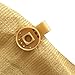 Shatex Shade Cloth Clips UV Resistant Shade Fabric Clips Wheat Shade Fabric Accessories 24 Pack