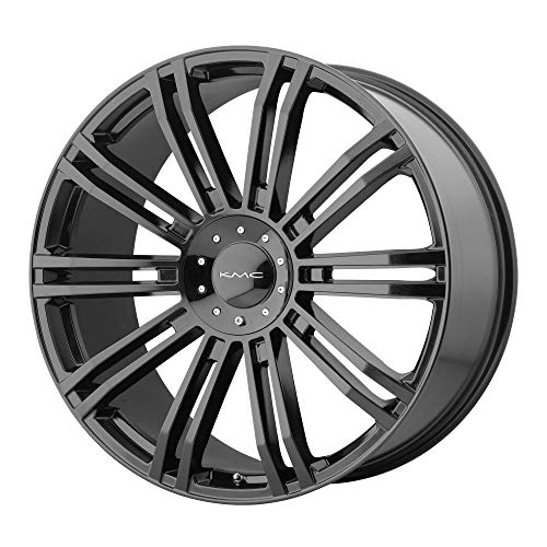 KMC Wheels KM677 D2 Gloss Black Wheel with Painted Finish (20.00x8.50"/0x0mm)