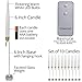 Flameless Electric LED Candles - Christmas Tree Lights - Taper Christmas Candles, Battery Operated, Remote Controlled, Set of 10 (6