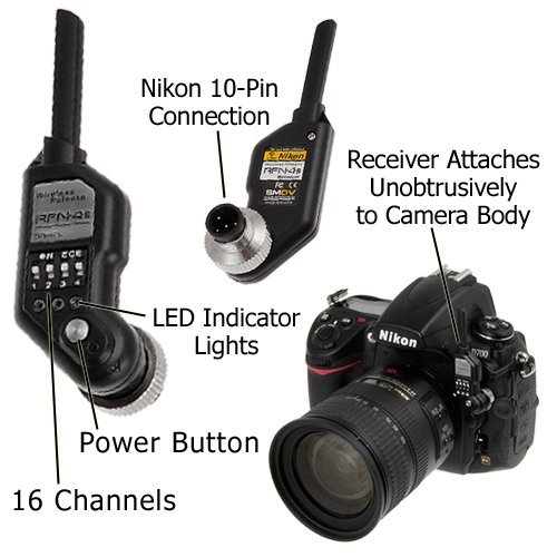 RFN4s Wireless Remote Shutter Release for Nikon DSLR with MC30 Type connection (Nikon D200