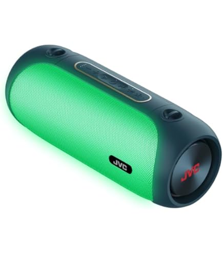 JVC スマートスピーカー Bluetooth Wi-Fi Amazon.com: JVC Portable Wireless Speakers with Surround Sound
