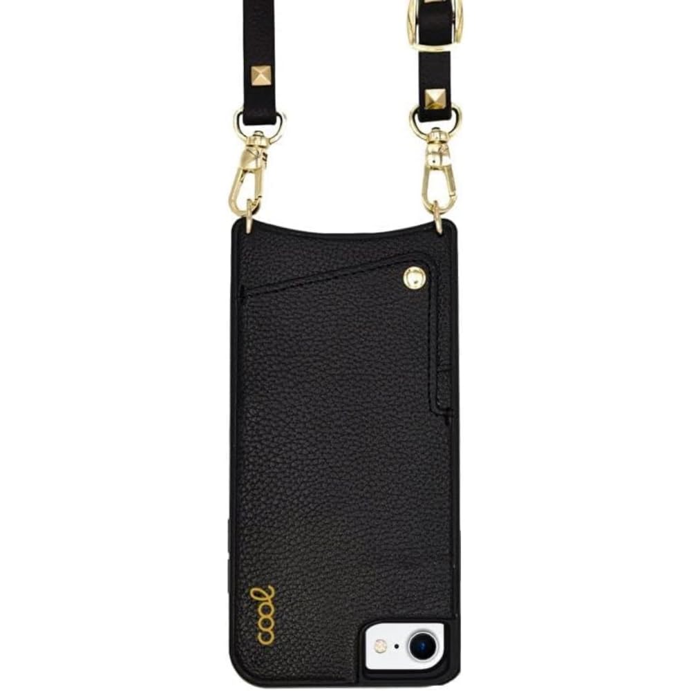 Cool Case for iPhone 7/8 / SE (2020) / SE (2022) Black Pop-Rock Strap