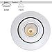 TORCHSTAR High CRI90+ 4 Inch Dimmable Gimbal Recessed LED Downlight, 10W (75W Equiv.), Energy Star Listed, 5000K Daylight, 800lm, Adjustable LED Retrofit Lighting Fixture, 5 Years Warranty