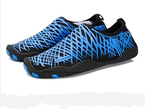 Resmord Water Shoes Barefoot Skin Shoes Quick-Dry For Beach Swim Surf Yoga Exercise Blue TsA1 (11D(M)US Men/12.5B(M)US Women EU45)