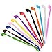 SHINKODA Sports Eyewear Retainer Anti-Slip Glasses Strap Eyeglass Holder Lanyard for Boys and Girls - Big Kids (8-14 Years), 100% Elastic Silicone, Pack of 12 Colors