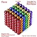 aBrilliantLife 5MM 216 Pieces Multicolored Magnet Balls Toys Sculpture Building Magnetic Blocks Magnets Cube Gift for Intellectual Development -Office Toy Stress Relief Gifts for Teens and ADU 6 Color