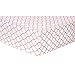 Trend Lab 100% Cotton Quatrefold Deluxe Flannel Fitted Crib Sheet, Coral Pink