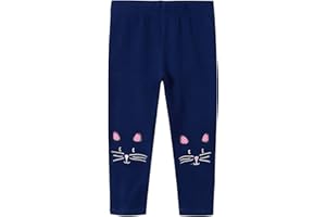 KISSOURBABY Girls Toddlers' Leggings Fashion Stretch Pants Comfortable Bottoms