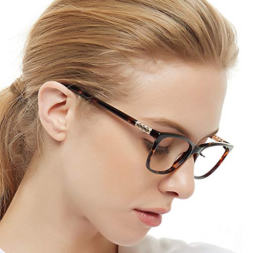 Blue Light blocking Eyeglasses For Women Cat Eye Fashion Optical Frame