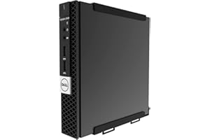JINGCHENGMEI 2 Pcs Wall Mount Compatible with Dell OptiPlex Micro Form Factor Case, VESA,Under Desk Available, Fits MFF 7070,