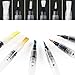 Water Coloring Brush Pens, Set of 6 Brush Tips for Watercolor Painting, Water Soluble Colored Penci, Water Color Brush Pens, Water-color Markers, Powdered Pigment or Watercolor Paints