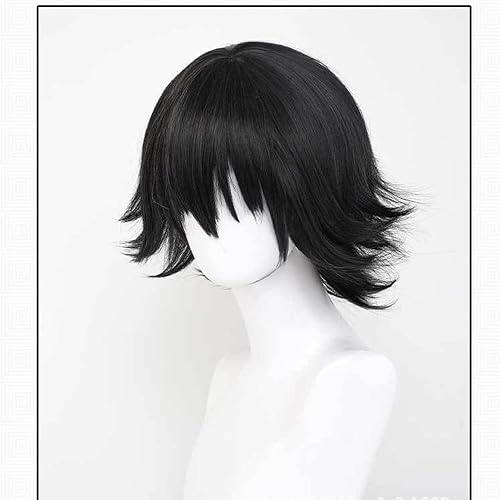 Shqncoh Anime Detective Rampo Edogawa Ranpo Edogawa Wig Black