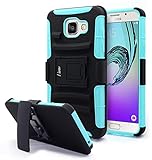 Galaxy A5 2016 Case, NageBee [Heavy Duty] Armor Proof Dual Layer [Swivel Belt Clip] Holster with [Kickstand] Case for Samsung Galaxy A5 (2016) SM-A510F 5.2