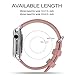Fullmosa Leather Bands Compatible with Apple Watch 41mm 40mm 38mm 42mm 44mm 45mm 46mm 49mm Women Band Strap for iWatch Ultra 2/Ultra/10/9/8/7/6/5/4/3/2/1/SE2/SE, 42mm 41mm 40mm 38mm Pink