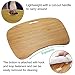 Bamboo Portable Laptop Lap Desk (Support Up to 20″ Laptop) with Cushion & Handle, As a Lapdesk Stand Tray, Work Table, Lap Writing Board, Drawing Desk for Sofa, Bed, Car, Chair- Pezin & Hulinthumb 3