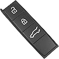 Jaronx Compatible with Porsche Key Button Cover, for Cayenne Key Fob Button Silicone Rubber Protector Compatible with Porsche Cayenne 2018-2021