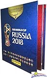 2018 Panini FIFA World Cup Russia Stickers HARD COVER Collectors Album with 80 Pages! Amazing Collectible to Hold all your NEW 2018 World Cup Russia Soccer Stickers! Authentic USA Version! WOWZZER!