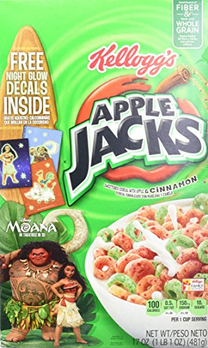 Apple Jacks Cereal, 17-Ounce Boxes (Pack of 3)