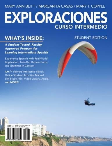 Download Exploraciones Curso Intermedio (with iLrn Printed Access Card) (World Languages) Download Exploraciones Curso Intermedio (with iLrn Printed Access Card) (World Languages)