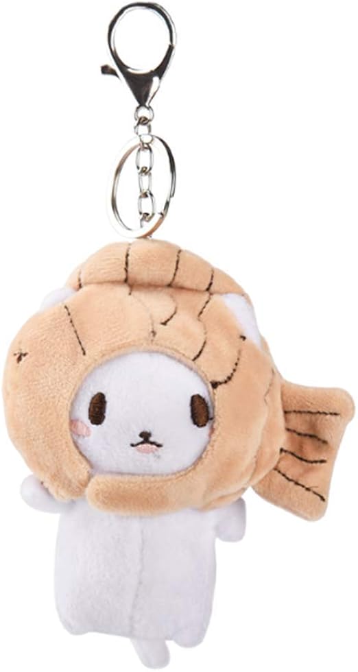 Amazon Co Jp Yiming キーホルダー 鯛焼き 猫 ランドセルのキーホルダー アイデア 可愛い ぬいぐるみ 個性 おもちゃ 吊り飾り ハンドストラップ 01 服 ファッション小物