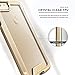 Zizo ION Series Compatible with iPhone 6S Plus Case Military Grade Drop Tested with Tempered Glass Screen Protector iPhone 6 Plus Case Gold Clear