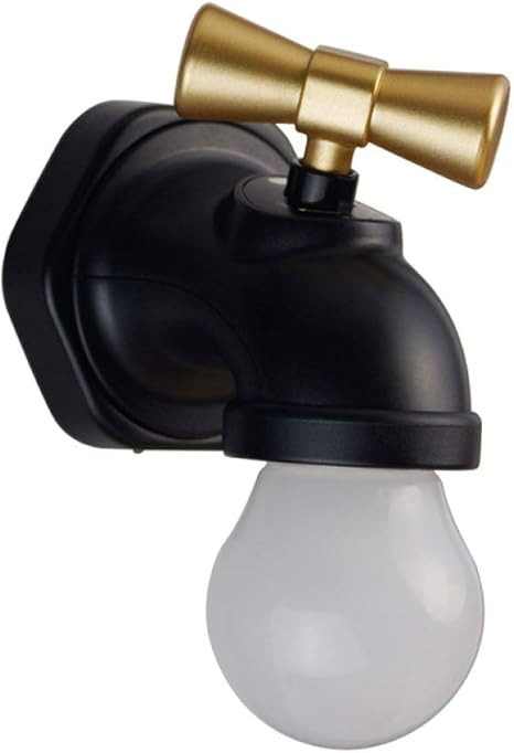 Faucet Wall Light Vintage Industrial Rústico Aplique De Pared Aplique