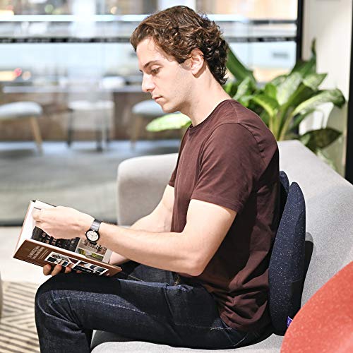 Cushion Lab Extra Dense Lumbar Pillow Patented Ergonomic MultiRegion