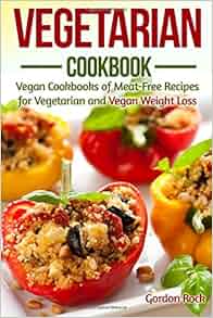 Vegetarian Cookbook Vegan Cookbooks Of Meat Free Recipes - 