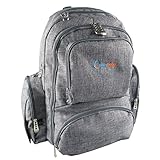 Baby Fashion Diaper Bag Backpack - Includes Stroller Straps, Changing Pad, & Mini Bag | For Mom & Dad | 17 Spacious Compartments | Insulated Pockets | Travel Nappy Tote Bag