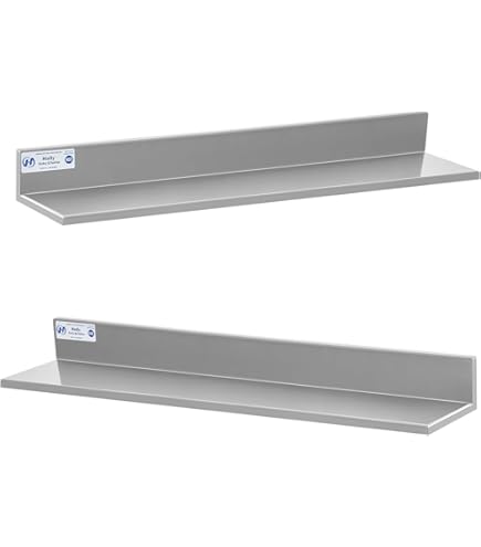 2 Ensembles Triangle Étagère En Acier Inoxydable Porte-Éponge Support D'Étagère Supports D