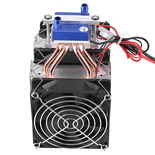 DC 12V Thermoelectric Cooler Semiconductor Refrigeration Water Chiller Cooling Device for Fish Tank(120W(<30L)-120W (for 30L Fish Tank)