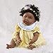 Paradise Galleries African American Black Reborn Baby Doll Rainbow Blessings: Faith, 5-Piece Gift Set, 19 inch GentleTouch Vinyl & Weighted Body