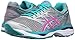 ASICS Women's Gel-Cumulus 18 Running Shoe, Silver/Pink Glow/Lapis, 8 M US