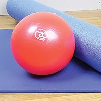 Fitness-Mad Yoga o Pilates Exersoft, Exer-Soft Ball, 9/Red, Rojo ...